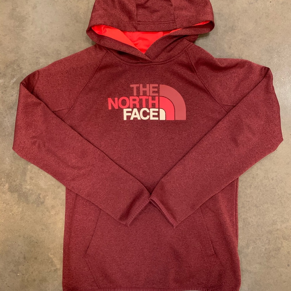 Maroon North Face Pullover